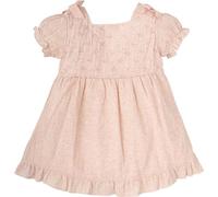BABIDU Vestido Bebé Niña Verano Algodón 100% con Volantes, Tirantes o Mangas, Cuello Decorativo, Estampados Florales o Plumetti, Diseño Suave, Fresco y Cómodo para Ceremonias, Eventos o Uso Diario