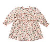 BABIDU Vestido Niña Manga Larga, Algodón Suave y Transpirable, Diseño Cómodo para el Día a Día o Eventos, Infantil