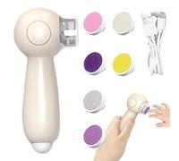 Babies Electric Nail Grinder | Safe Nail Filer Kit | Nail Grooming Kit | Electric Nail Grinder For Kids | Nail Grinder For Adults Portable And Lightweight ABS For Babies, Or Children Fingernails