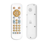 Babies Remote Control Toy, Creative Realistic TV Remotes, ABS Material, Early Education Learning Toy for Boys, Girls, Interactive Play Remote with Sound, Colors and Number Buttons