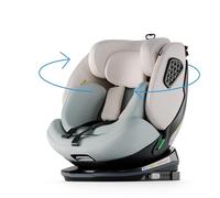 Babify Silla De Coche Bebé Grupo 0 1 2 3 ISOFIX Con Rotación 360°, 6 Ángulos De Reclinación, Apta Desde 40-150 cm Alta Seguridad ECE R129, Fácil Instalación.