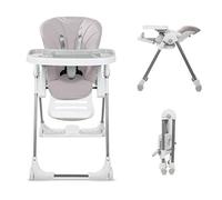 Babify Trona de bebé Evolutiva Comfort Plus. Reclinable, Ajustable con Plegado Compacto. Doble bandeja. Cojín ultrasoft