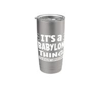 Babilonia amantes cosa que no entenderías Vaso térmico de acero inoxidable de doble pared