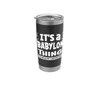 Babilonia amantes cosa que no entenderías Vaso térmico de acero inoxidable de doble pared