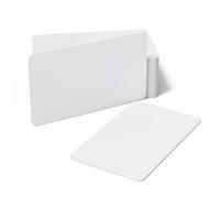 BABIQT 10PCS M1 Classic 1K Tarjetas RFID Tarjeta S50, Blanco RFID Etiquetas ISO14443A 13.56MHz Tarjeta M1, Imprimible para La Mayoría de Las Impresde Tarjetas de Escritorio de Identificación de Foto
