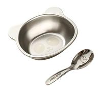 Babiy Stainless Plates - 450ml Kids Bowls, Feeding Serving Dish, Camping Tableware | Children Stainless Steel Plates, Durable Lightweight Design, Easy Clean Portable Tableware Safe Everyday Use Access