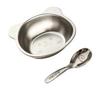 Babiy Stainless Plates - 450ml Kids Bowls, Feeding Serving Dish, Camping Tableware | Children Stainless Steel Plates, Durable Lightweight Design, Easy Clean Portable Tableware Safe Everyday Use Access