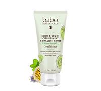 Babo Botanicals Acondicionador purificante de natación y deporte, con aceite de maracuyá, aloe vera orgánico y té verde, para bebés, niños o pieles extra sensibles, fragancia ligera de menta cítrica