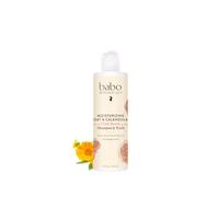 Babo Botanicals Champú hidratante para bebé y lavar caléndula de leche de avena, 8 onzas - El mejor champú para bebé calma la piel sensible del bebé; Avena natural; Piel sensible; Piel seca; Cuna Cap; Eczema