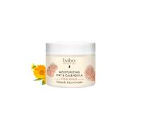Babo Botanicals Miracle Moisturizing Cream with Oatmilk & Calendula - For Face And Body & Very Dry Sensitive Skin 57g/2oz