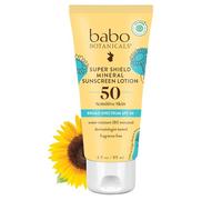 Babo Botánicos Especial Sun protector Minera L轻量级，防水！- SPF 50 para Bebés, Nios o Piel Muy Sensible - 3 oz.