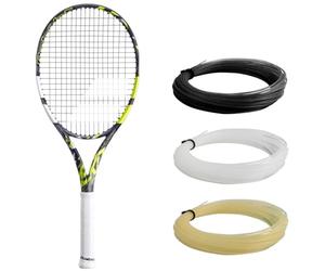 BABOLAT - BABOLAT PURE AERO TEAM para: UNISEX color: GRIS JAUNE BLANC talla: L2