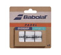 Blister 3 Uds. Babolat Comfort Padel X3 Blanco