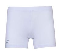 BABOLAT Compete Shorty Girl Pantalón Corto, Unisex niños, White/White, 6-8 añós