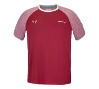 Babolat Crew Neck Lebron Camiseta De Manga Corta Hombres-rojo Vino Rojo - S S