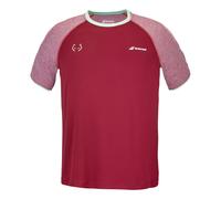 Babolat Crew Neck Lebron Camiseta De Manga Corta Hombres - Rojo Vino S