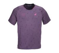 BABOLAT Crew Neck Tee JUAN LEBRON Men SS27 (Camiseta Oficial) Morado S