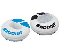 Babolat Custom Damp X2 Amortiguador de vibración de Tenis, Unisex Adulto, Blanco/Azul, Talla Única