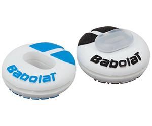 Babolat Custom Damp X2 Amortiguador de vibración de Tenis, Unisex Adulto, Blanco/Azul, Talla Única