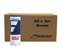 Babolat Gold Championship X3 - Pelota de tenis (72 bolas, 24 x 3 latas)