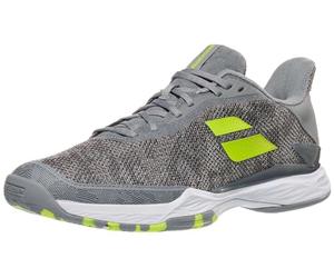 Babolat Hombre Hombres Zapatos de Tenis Jet Tere All Court-Maintentien, Amorti-Tecnología Activa Flexión-Suela Transpirable Ortholite-Marca Francesa-Grey/Aero, 42 EU, Gris Aero, 39 EU