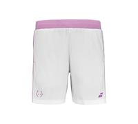 Babolat Lebron Shorts Hombres-blanco,lila Blanco - Xxl XXL