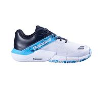 Babolat Movea 2 Zapatilla De Pádel Hombres-blanco,azul Claro Blanco