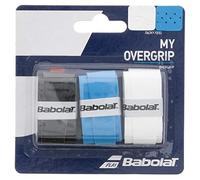 Babolat, OverGrip My OverGrip X3 - Soporte de Tenis Muy Absorbente, Color Blanco