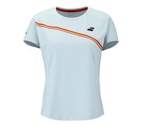 Babolat Play Cap Sleeve Top Girl Illusion Blue Camiseta de tirantes de niña 8 - 10 años