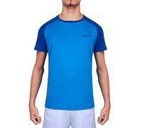 BABOLAT Play Crew Neck tee Men Camiseta, Hombre, Blue Aster, L