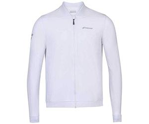 Babolat Play Jacket Junior Chaqueta, Unisex niños, White/White, 6-8 años