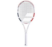 BABOLAT Pure Strike 16/19 U NC Raqueta, Adultos Unisex, Blanc Rouge Noir (Blanco), 4