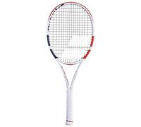 BABOLAT Pure Strike Lite S NC Raqueta, Adultos Unisex, Blanc Rouge Noir (Blanco), 3