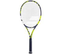Babolat - Raqueta de Tenis para Adultos Boost Aero Cordada, Ideal para progresar y explotar su potencial, Potencia y manejabilidad, Talla Grip 0, Marca Francesa, Gris/Amarillo