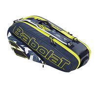 Babolat Rhx6 Pure Aero-Bolsa para Raqueta de Tenis, Color Gris, Amarillo y Blanco 6, Unisex, Talla única