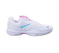 Babolat Sensa Rise Women Zapatilla De Pádel Mujeres - Blanco, Rojo 40,5