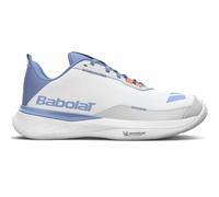 Babolat SFX Evo All Court Tenis para mujer, Blanco/Azul Forever, 41 EU