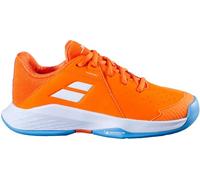 Babolat, Zapatillas de Tenis Propulse JR AC B, Talla 31 Color Naranja Peel, Amortiguado EVA Grueso, Suela Michelin para Agarre óptimo, Diseñadas para jóvenes competidores, EU