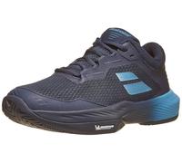 Babolat, Zapatillas de Tenis SFX 4 AC M, Confort Superior, Ajuste Grande, Mantenimiento Óptimo, Tecnología Extra Cush, Parte Superior Ligera y Ventilada, Suela Ortholite Gruesa, Drive Blue, 40 EU
