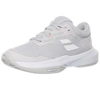 Babolat, Zapatillas de Tenis SFX 4 AC W, Confort Superior, Ajuste Grande, Mantenimiento Óptimo, Tecnología Extra Cush, Parte Superior Ligera y Ventilada, Suela Ortholite Gruesa, Lunar Rock, 40.5 EU