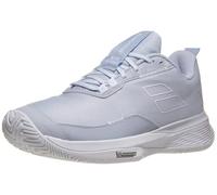 Babolat, Zapatillas de Tenis SFX EVO AC W, Talla 41, Azul/Blanco, Comodidad óptima, Mantenimiento y fluidez para Jugadores Aficionados a confirmados, Apto para Cualquier Superficie Mujer, EU