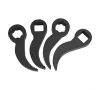 babominimer 4 herramientas de cabeza de adaptador de llave de palanca de 1/2 pulgada, adaptador de palanca para reparación de automóviles, construcción y demolición, acero al cromo vanadio tratado