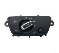 babominimer 4M0941531AG - Interruptor de faro delantero para A4 B9 2017-2019, repuesto del interruptor de control de luz interior del coche, material ABS negro