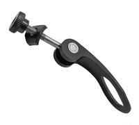 babominimer Abrazadera para tija de sillín de liberación rápida, tornillo de clip M5, aleación de aluminio, ligero, 5 mm de diámetro, negro, ajustable para ciclismo, carretera, montaña (M5 x 45 mm)