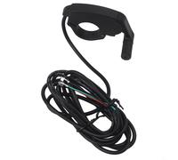 babominimer Acelerador E-Thumb con controlador de velocidad de 3 pines para eléctrico o scooter, plástico ABS, se adapta al manillar derecho de 22 mm, aceleración de empuje hacia adelante, cable de