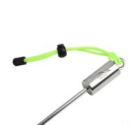 babominimer Aldaba de acero inoxidable 316 para la comunicación subacuática y cosquillas de langosta, herramienta de buceo de 31,5 cm con ruido (E)
