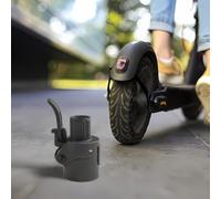 babominimer Bisagra de poste plegable de repuesto para scooter eléctrico, conector de tubo de soporte plegable de metal duradero compatible con scooter eléctrico F30, base de vástago portátil a prueba