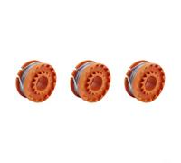 babominimer Bobina de repuesto y cable de línea para WORX WG150 WG151, compatible con recortadora S1825CT S3630CT, cuerda de nailon de 1.6 mm, 40.5 x 17.8 mm (3 piezas)