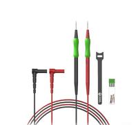 babominimer Bolígrafos multímetro con sondas ultrafinas y agujas de acero chapado en oro para herramientas de diagnóstico de reparación electrónica, protección contra el polvo, resistente a altos