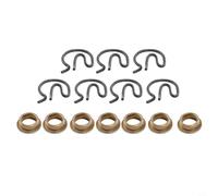 babominimer Buje de palanca de cambios de acero para transmisión manual con clips de resorte, número de pieza de repuesto directo 3327302, compatible con Competition Plus 4 velocidades y cambio